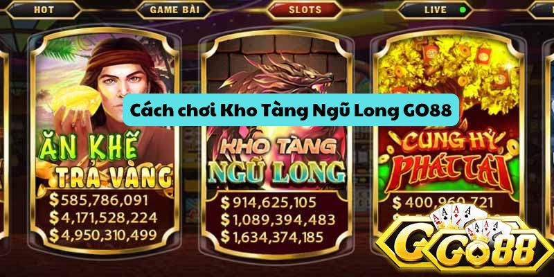 Kho Tàng Ngũ Long GO88 có cách chơi vô cùng đơn giản